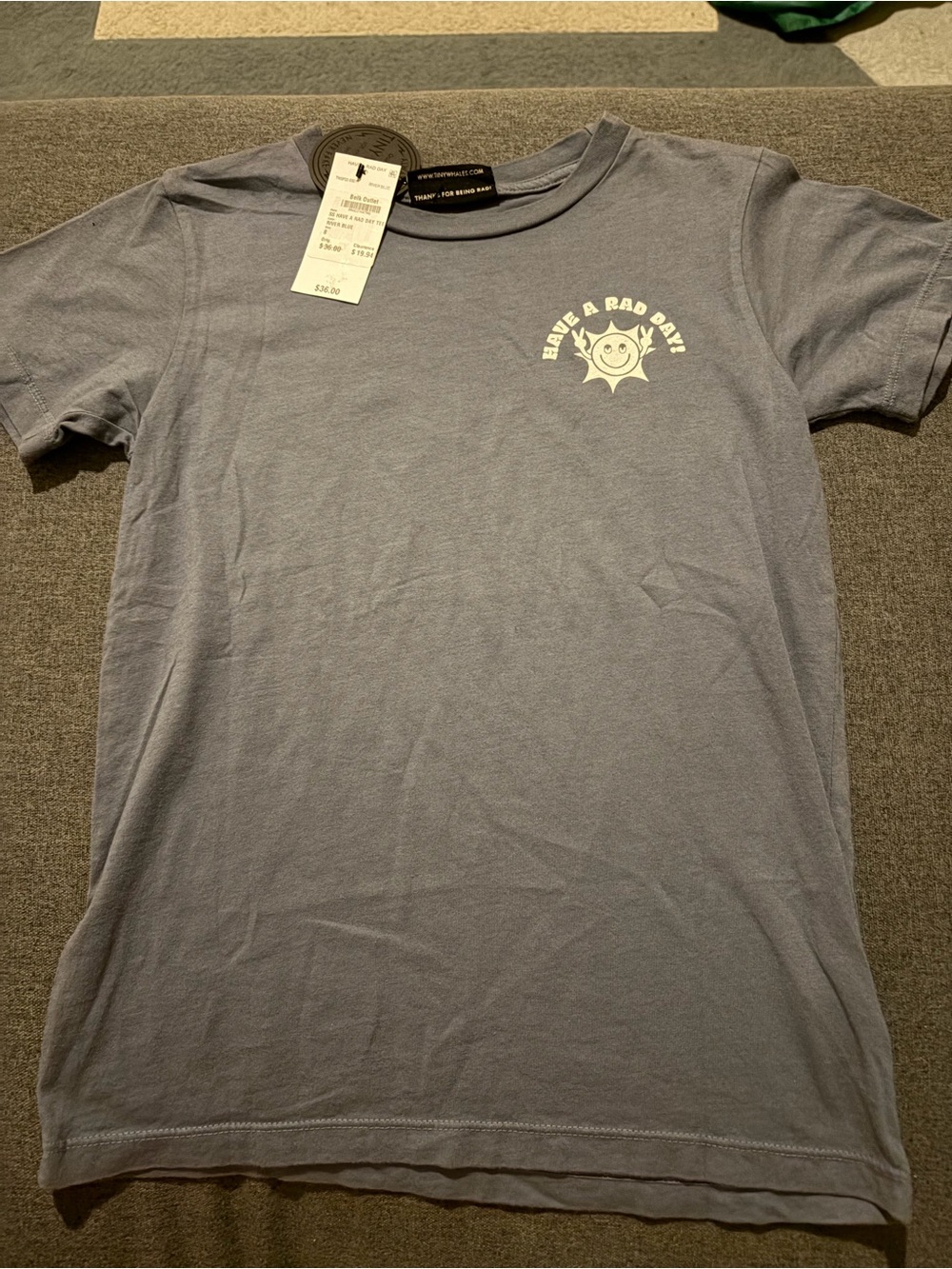 Tiny Whales Graphic T-Shirt "Have A Rad Day!" Shirt